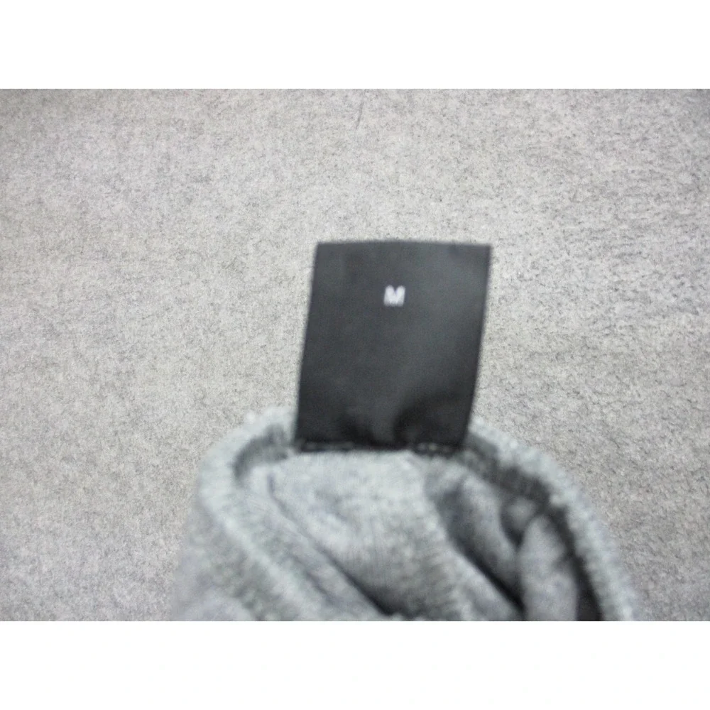 HUGO BOSS Pants Mens Medium Gray Jogger Drawstring Side Stripe Fleece Athletic